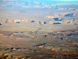 9 6be. aerial - Little Colorado River canyon
