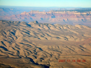 14 6be. aerial - Little Colorado River canyon