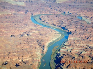 77 6be. aerial - Canyonlands - Colorado River
