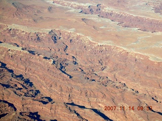 82 6be. aerial - Canyonlands