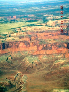 88 6be. aerial - Canyonlands