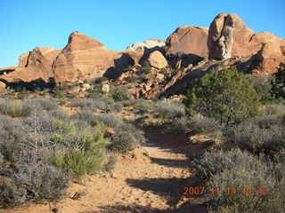 168 6be. Arches National Park - Devils Garden hike