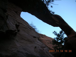 262 6be. Arches National Park - Devils Garden hike - arch