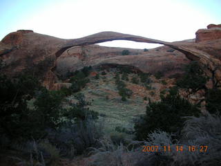 268 6be. Arches National Park - Devils Garden hike - Landscape Arch