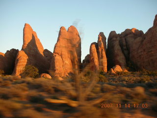 303 6be. Arches National Park - late afternoon