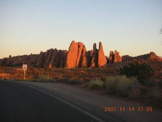 308 6be. Arches National Park - late afternoon