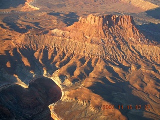 aerial - Utah at dawn