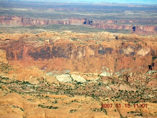 Flying with LaVar Wells - Green River canyon - aerial