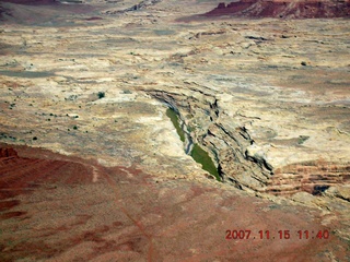 Flying with LaVar Wells - Upheaval Dome - aerial