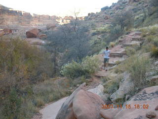 249 6bf. Moab - Negro Bill Trail - runner