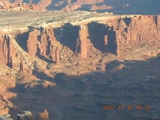 383 6bg. Canyonlands National Park - Grand View Overlook