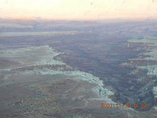 388 6bg. Canyonlands National Park - Buck Canyon overlook at sunset