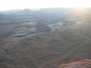 Canyonlands National Park - Green River viewpoint at sunset