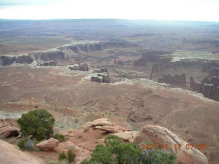 48 6bh. Canyonlands National Park - Grand View Overlook