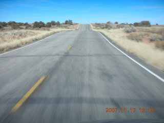 road from dead horse point