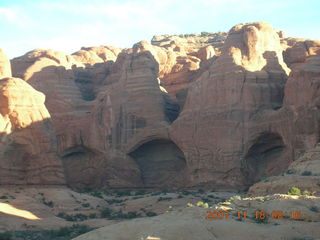53 6bj. Arches National Park - Cove of Caves