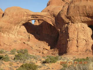 76 6bj. Arches National Park - Double Arch