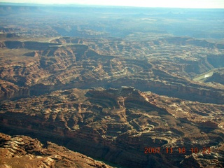 114 6bj. aerial - Canyonlands