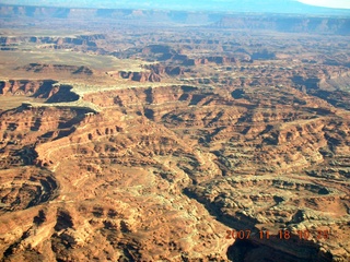 122 6bj. aerial - Canyonlands