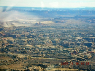 136 6bj. aerial - Canyonlands