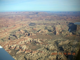 142 6bj. aerial - Canyonlands