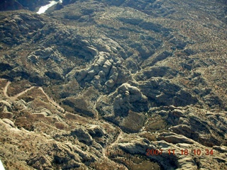 160 6bj. aerial - Cataract Canyon