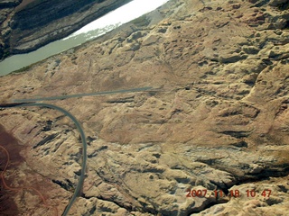 175 6bj. aerial - Utah landscape - Hite Airport (UT03)