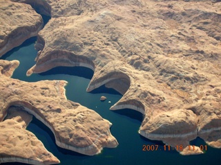 182 6bj. aerial - Lake Powell