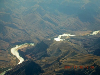 218 6bj. aerial - Grand Canyon - Colorado River