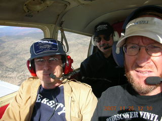 John, Bill, Adam flying in N4372J