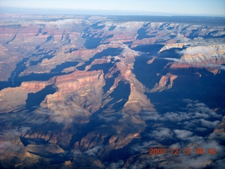 846 6cc. Grand Canyon aerial with clouds