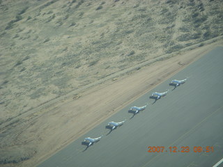 19 6cp. five Beech Starships at Marana Airport (AVQ)