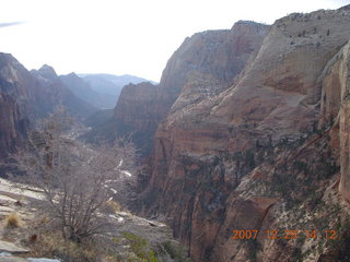 93 6cv. Zion National Park - Angels Landing hike - view from the top