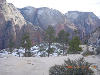 Zion National Park - Angels Landing hike- Adam - view from the top
