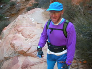 Zion National Park- Observation Point hike (old Nikon Coolpix S3)- Adam