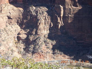 Zion National Park - West Rim hike - can of construction stuff