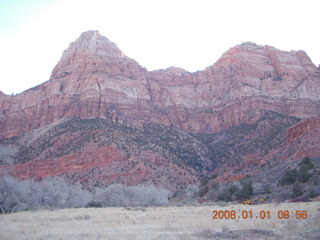 Zion National Park - sunrise Watchman hike - visitor's center