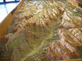 Zion Canyon - 3-D model