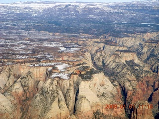 106 6d1. aerial - Zion National Park