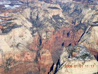 107 6d1. aerial - Zion National Park