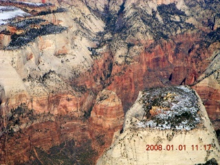 aerial - Zion National Park