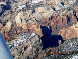 112 6d1. aerial - Zion National Park
