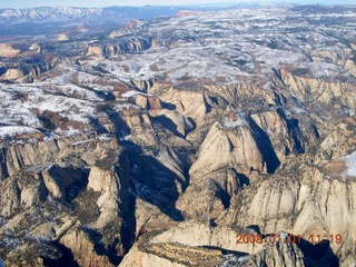 116 6d1. aerial - Zion National Park