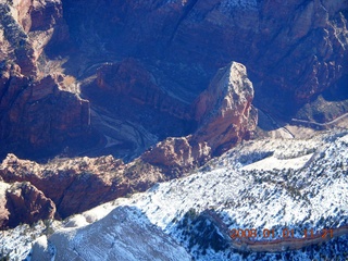 127 6d1. aerial - Zion National Park