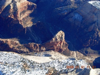 128 6d1. aerial - Zion National Park
