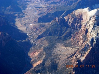 133 6d1. aerial - Zion National Park