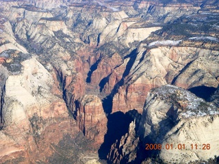 153 6d1. aerial - Zion National Park