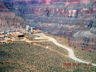 246 6d1. aerial - Grand Canyon West - Skywalk