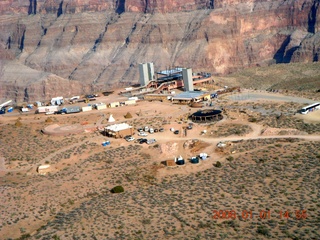 248 6d1. aerial - Grand Canyon West- Skywalk