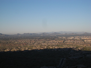 Sonia's pictures - sprawling Phoenix valley view - Lost Dog Wash